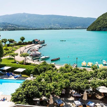 Hotel Le Cottage Bise Talloires Esterno foto