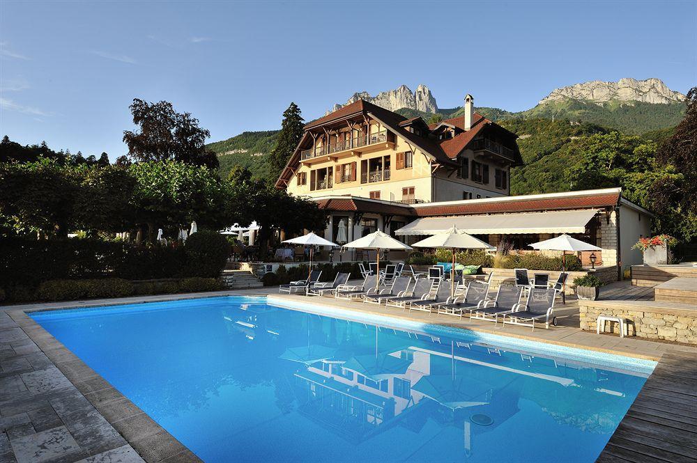 Hotel Le Cottage Bise Talloires Esterno foto