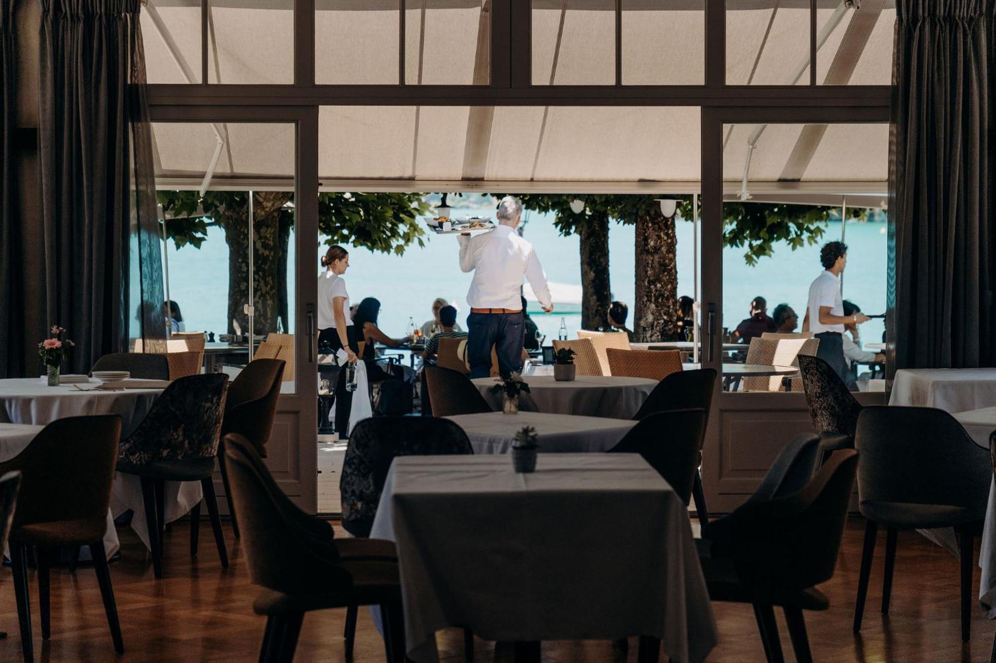 Hotel Le Cottage Bise Talloires Esterno foto