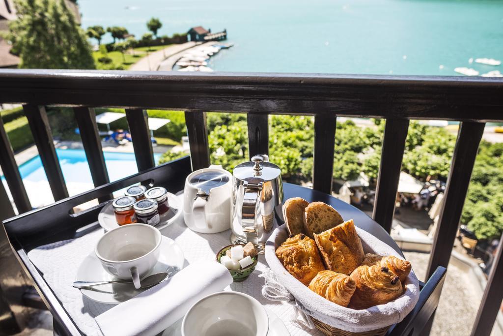 Hotel Le Cottage Bise Talloires Esterno foto