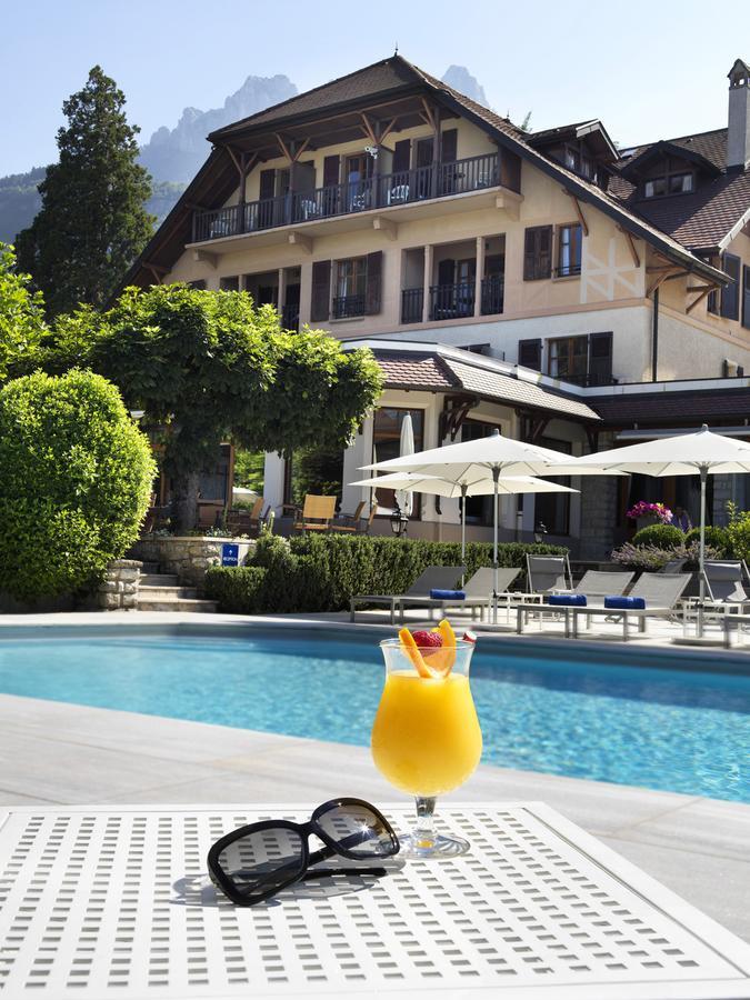 Hotel Le Cottage Bise Talloires Esterno foto